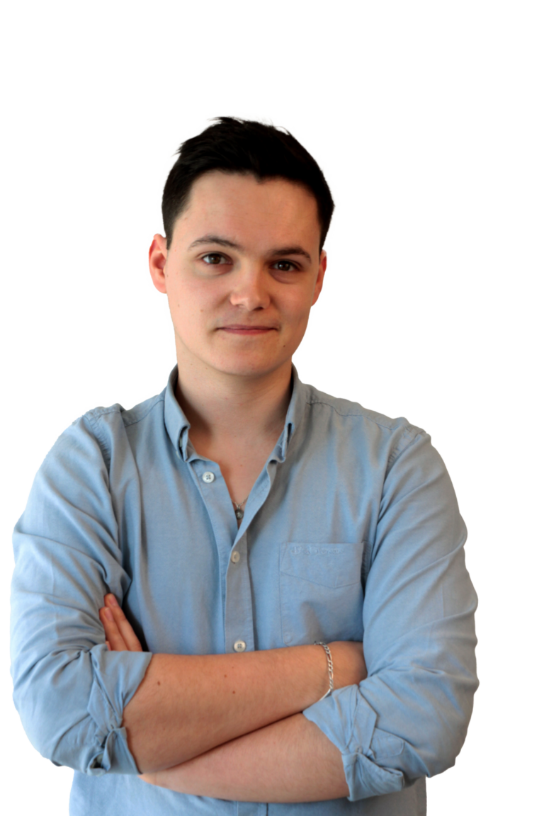 L&eacute;on, chef de projet et d&eacute;veloppeur de l'agence web prism'