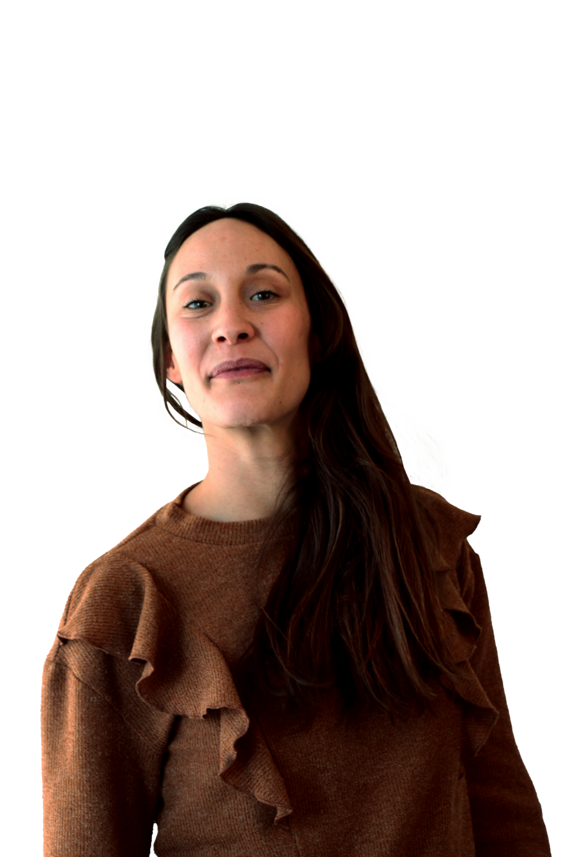 Lubna, directrice commerciale de l'agence web prism'