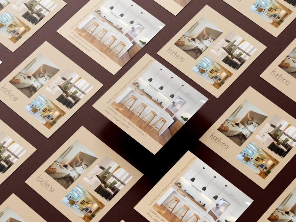 Collage de projets de design d'intérieur moderne et élégant. - Agence web Prism