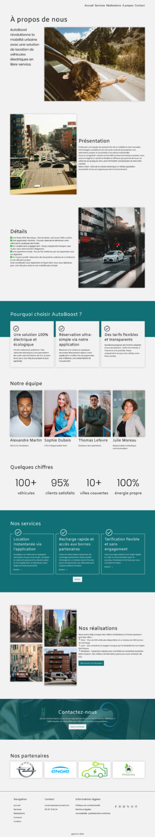 AutoBoost propose des solutions de location de véhicules électriques.