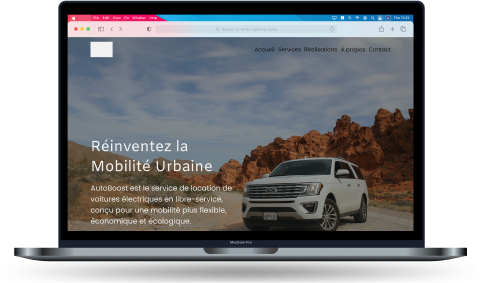 Service de location de voitures électriques pour une mobilité durable.